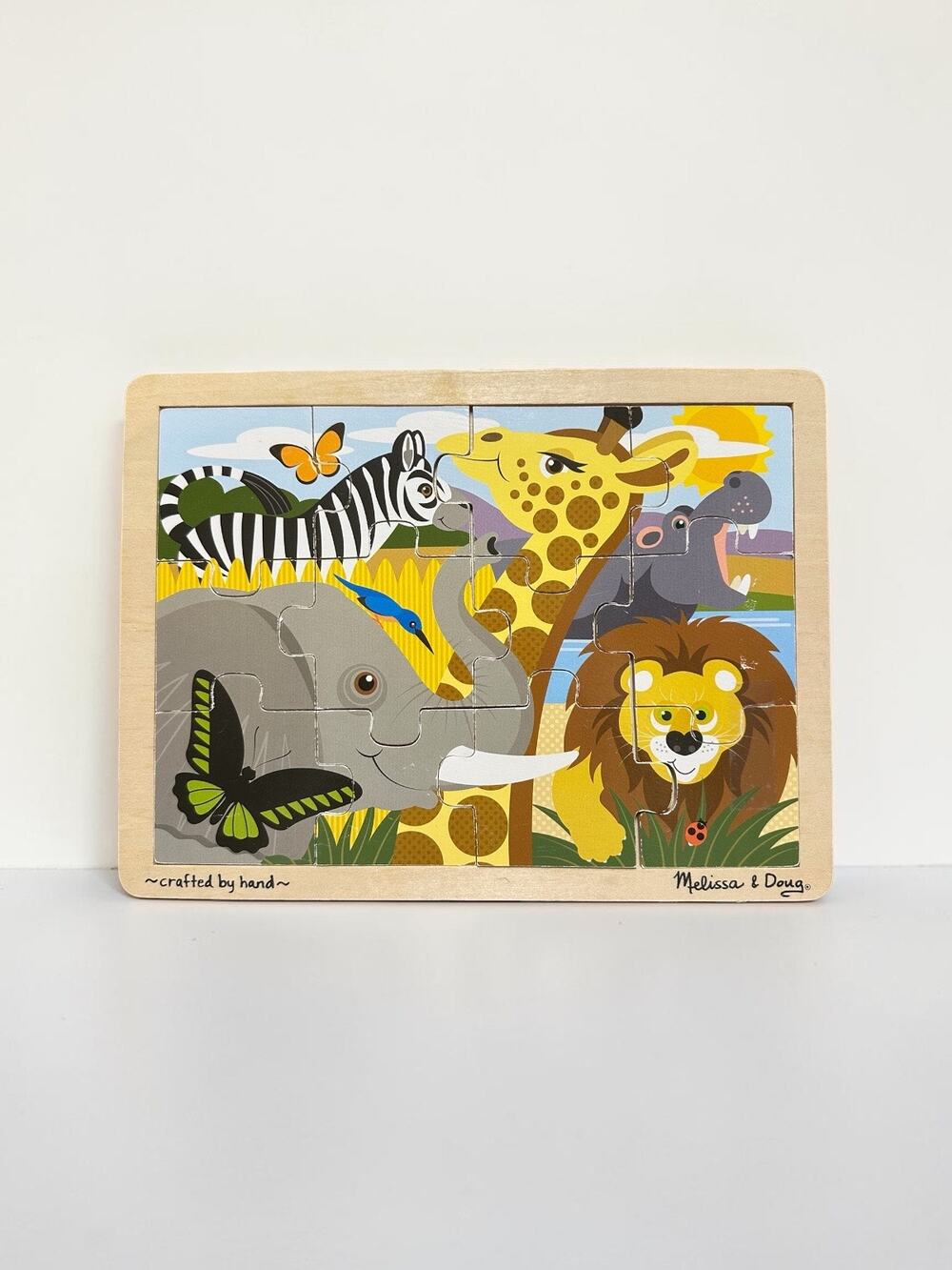 Melissa & Doug African Animals Wooden Jigsaw Puzzle